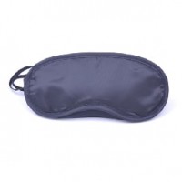 Blindfold Black Satin